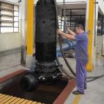 Manutenção de bombas para esgoto